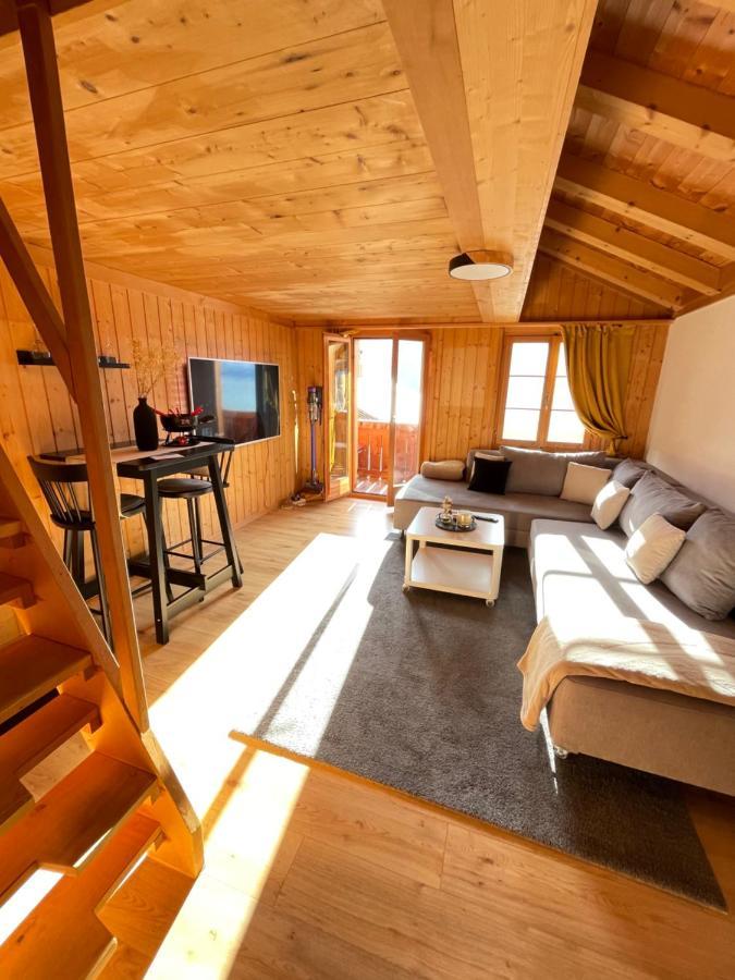 Charmant Chalet Mit See Und Bergsicht Hofstetten bei Brienz Exterior foto